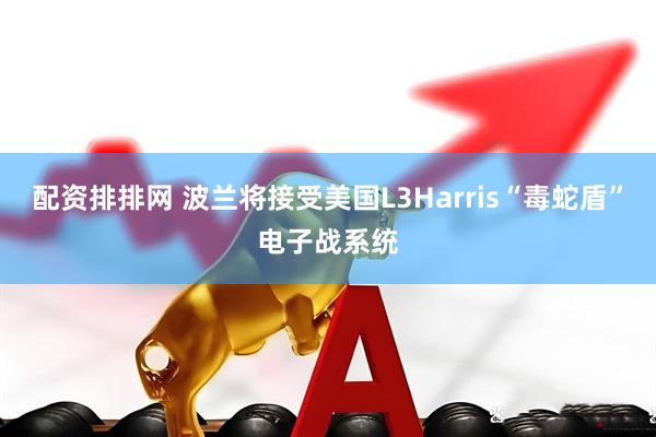 配资排排网 波兰将接受美国L3Harris“毒蛇盾”电子战系统